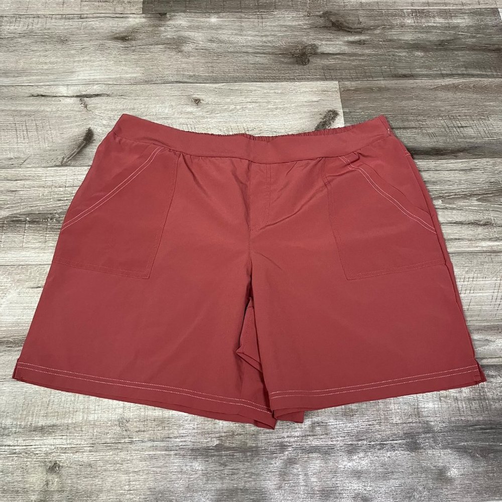 Avalanche Women's Athletic Shorts in Dusty Rose